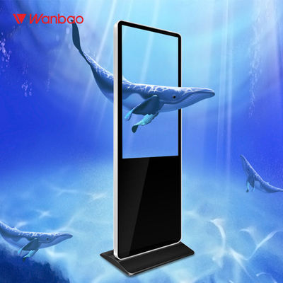 Floor Standing Indoor LCD Digital Signage WiFi Panel Iklan Digital Full HD