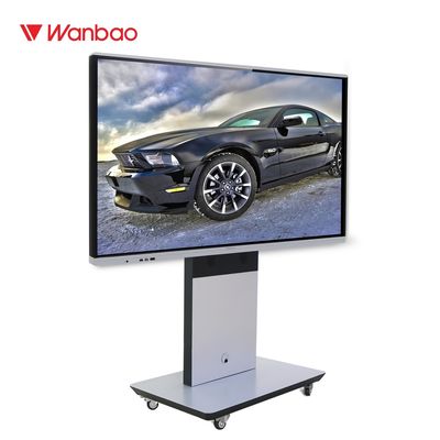 86 Inch Flat Display Panel Interaktif 4K UHD Infrared Touch Screen Monitor