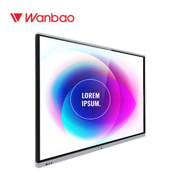 65 &quot;4k Smart Whiteboard Intelligent Interactive Flat Panel Untuk Pengajaran