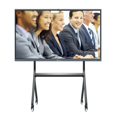 Pengajaran Smart Board Interactive Whiteboard 100 Inch 3840*2160 Resolusi