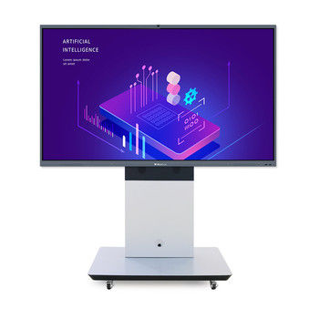 Bingkai Paduan Aluminium Interaktif H8Q 75 Inch Smart Board Monitor Ir Touch