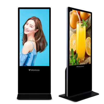 43 50 55 65 Inch Vertikal Layar Sentuh Totem Advertising LCD Digital Signage Display