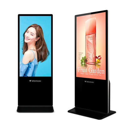 65 Inch Indoor LCD Digital Signage Advertising Player Berbagai Bahasa