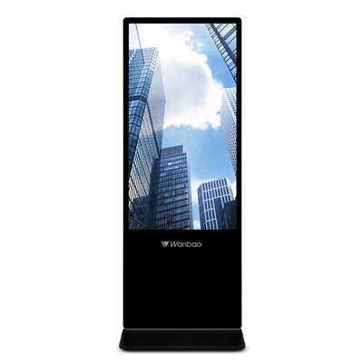 65 Inch Indoor LCD Digital Signage Advertising Player Berbagai Bahasa