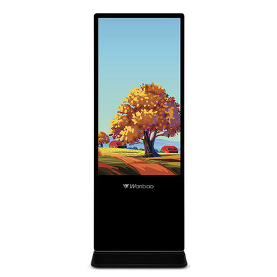 43'' Android Advertising Digital Signage Media Player Lantai Berdiri