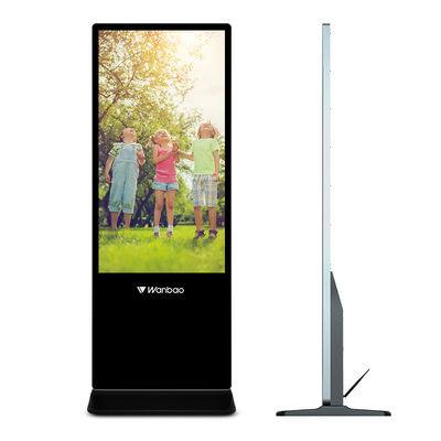 43'' Android Advertising Digital Signage Media Player Lantai Berdiri