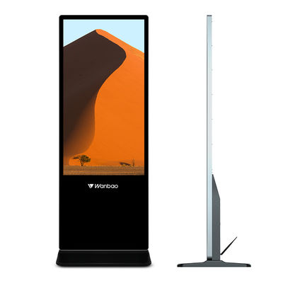 43'' Android Advertising Digital Signage Media Player Lantai Berdiri