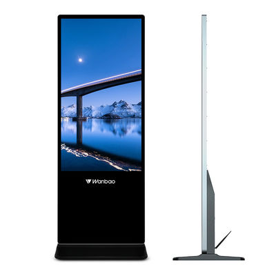 Layar Sentuh 50 Inch Kios Wifi 3G Tampilan Iklan Player Digital Signage Tampilan Iklan Digital Signage