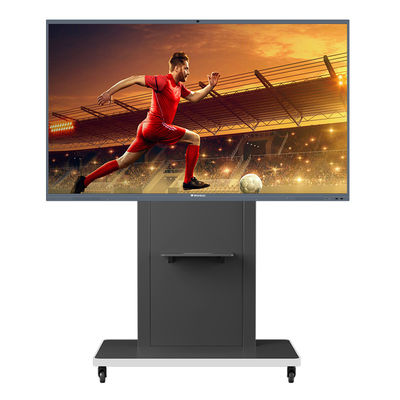 Papan Tulis Pintar 4K Baris Baru Semua Dalam Satu Papan Tulis TV Interaktif PC
