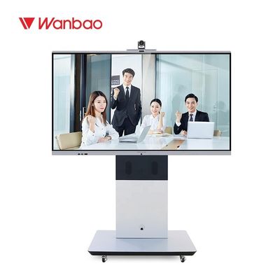 OEM 75 Inch Smart Board 4K UHD Papan Digital Interaktif Untuk Ruang Kelas
