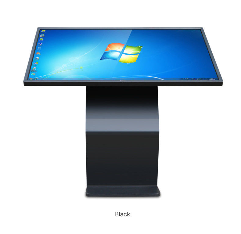 65 '' Horizontal Electronic Signage HD Jaringan Wi-Fi Layar Sentuh Mesin Kueri Layar LCD