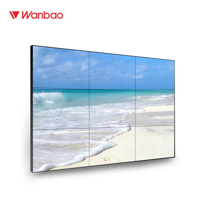 Layar Dinding TV Multi Panel Layar Sentuh 55 Inch Ukuran Besar Dinding Video LCD