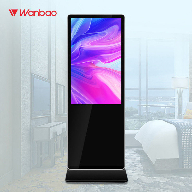 Floor Standing Indoor LCD Digital Signage WiFi Panel Iklan Digital Full HD