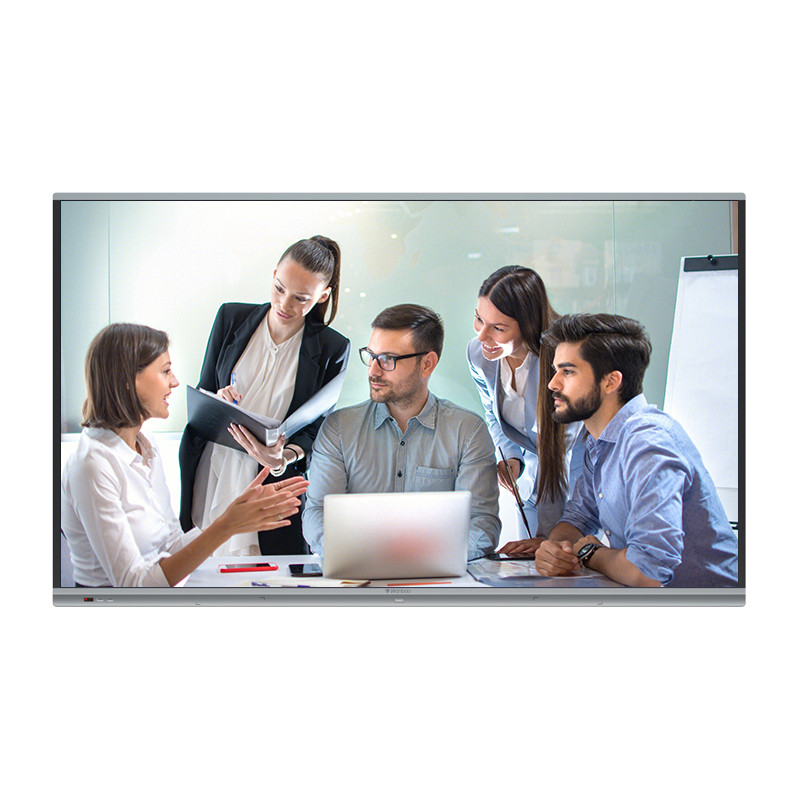 86 Inch Smart Board 4K LCD Papan Tulis Interaktif 20 Poin Murah Untuk Universitas