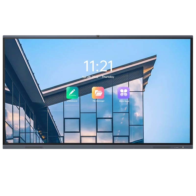 65 '' 4K LED Interactive Screen Whiteboard Interactive Board Untuk Konferensi