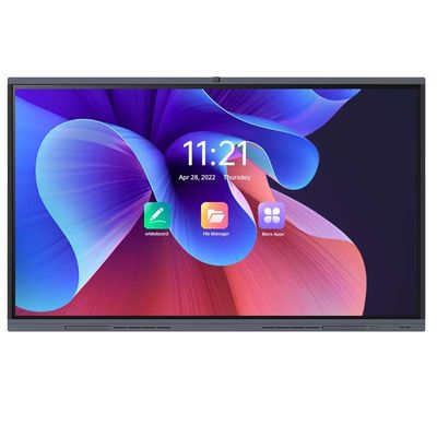 H11S 65 Inch 4K UHD Papan Tulis Interaktif Papan Pintar Untuk Konferensi