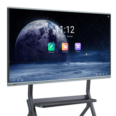 H6C 86 Inch Smart Panel AG Sekolah Layar Sentuh Menggunakan Pabrik OEM Papan Interaktif