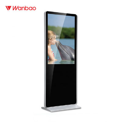 Layar Sentuh Floor Standing LCD Advertising Player Digital Signage Interaktif