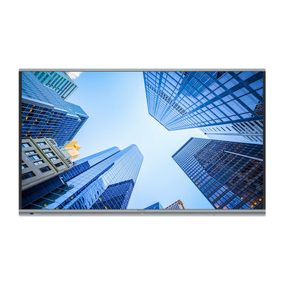 Interaktif All In One Touch Screen PC Display Computer 65 Inch Untuk TK